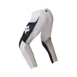 SPODNIE MOTOCYKLOWE FOX 180 AIR TAPER BLACK WHITE  ENDURO CROSS
