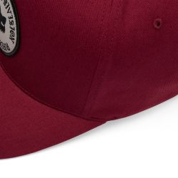 CZAPKA Z DASZKIEM FOX BADGE FLEXFIT CABERNET  ENDURO CROSS