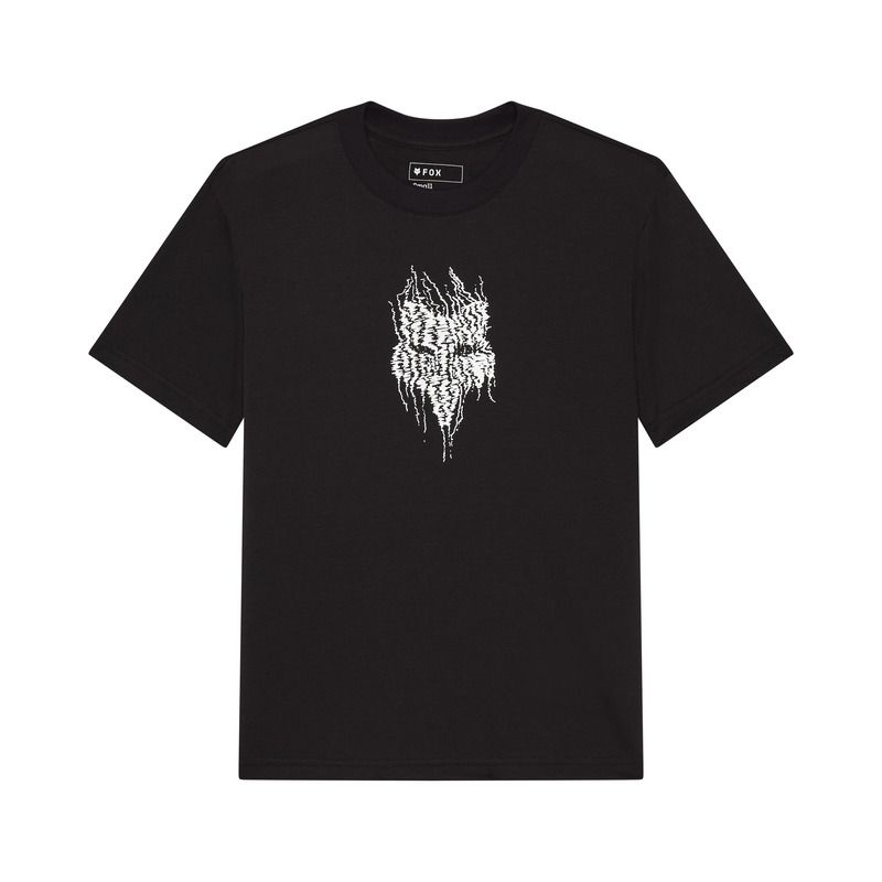 T-SHIRT DAMSKI FOX BARK TECH BLACK  ENDURO CROSS