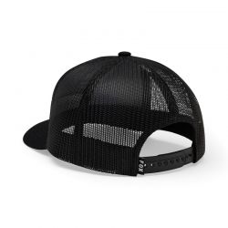 CZAPKA Z DASZKIEM FOX BLOCK MESH TRUCKER BLACK  ENDURO CROSS