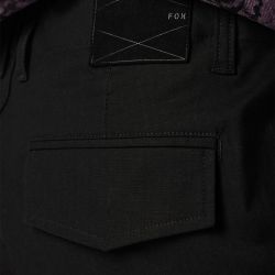 SPODENKI FOX CARGO RIPSTOP BLACK  ENDURO CROSS