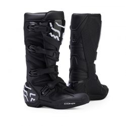 BUTY MOTOCYKLOWE JUNIOR FOX COMP BLACK Y3 (WKŁADKA 222MM) ENDURO CROSS
