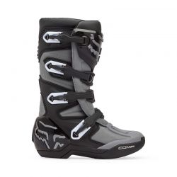 BUTY MOTOCYKLOWE JUNIOR FOX COMP CORE BLACK GREY Y5 (WKŁADKA 225MM) ENDURO CROSS