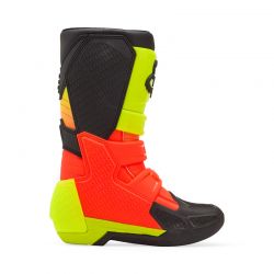 BUTY MOTOCYKLOWE JUNIOR FOX COMP ORANGE YELLOW Y3 (WKŁADKA 222MM) ENDURO CROSS
