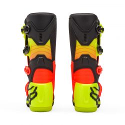 BUTY MOTOCYKLOWE JUNIOR FOX COMP ORANGE YELLOW Y3 (WKŁADKA 222MM) ENDURO CROSS