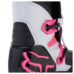 BUTY MOTOCYKLOWE DAMSKIE FOX COMP BLACK PINK 11 (WKŁADKA 290MM) ENDURO CROSS