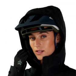 KURTKA ROWEROWA DAMSKA FOX DEFEND 3L WATER BLACK  ENDURO CROSS