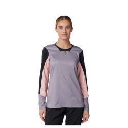 KOSZULKA ROWEROWA Z DŁUGIM RĘKAWEM DAMSKA FOX DEFEND STONE  ENDURO CROSS