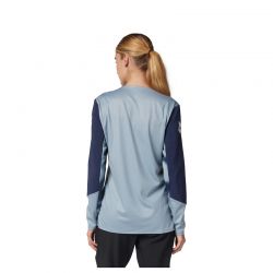 KOSZULKA ROWEROWA Z DŁUGIM RĘKAWEM DAMSKA FOX DEFEND TAUNT GUNMETAL  ENDURO CROSS