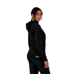 BLUZA ROWEROWA DAMSKA FOX DEFEND THERMAL BLACK  ENDURO CROSS