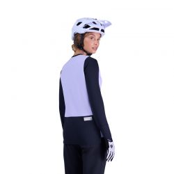 KOSZULKA ROWEROWA Z DŁUGIM RĘKAWEM DAMSKA FOX DEFEND THERMAL LILAC  ENDURO CROSS