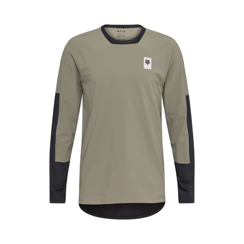 KOSZULKA ROWEROWA Z DŁUGIM RĘKAWEM FOX DEFEND THERMAL ADOBE  ENDURO CROSS