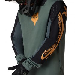 KOSZULKA ROWEROWA Z DŁUGIM RĘKAWEM FOX DEFEND CREATION SAGE  ENDURO CROSS