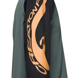 KOSZULKA ROWEROWA Z DŁUGIM RĘKAWEM JUNIOR FOX DEFEND CREATION SAGE  ENDURO CROSS