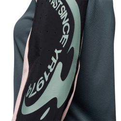 KOSZULKA ROWEROWA Z DŁUGIM RĘKAWEM DAMSKA FOX DEFEND CREATION DEEP COBALT  ENDURO CROSS