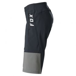 SPODENKI ROWEROWE DAMSKIE FOX DEFEND BLACK  ENDURO CROSS