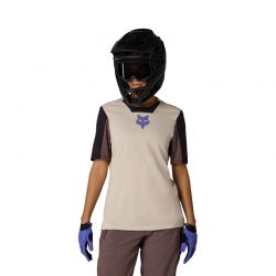 KOSZULKA ROWEROWA DAMSKA FOX DEFEND PARK CHALK  ENDURO CROSS