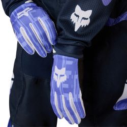 BLUZA MOTOCYKLOWA JUNIOR FOX 180 DIFFUSE SE BLUEBERRY  ENDURO CROSS