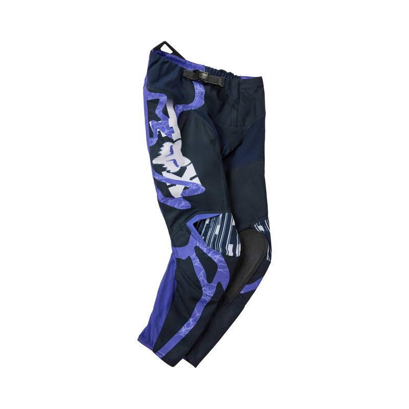 SPODNIE MOTOCYKLOWE JUNIOR FOX 180 DIFFUSE SE BLUEBERRY 24 ENDURO CROSS