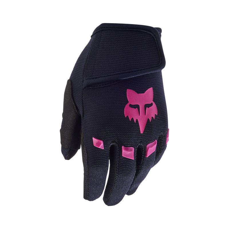 RĘKAWICE MOTOCYKLOWE JUNIOR FOX DIRTPAW BLACK PINK  ENDURO CROSS