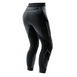 SPODNIE MOTOCYKLOWE SKÓRZANE DAMSKIE REBELHORN DIVA BLACK RED 