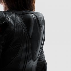 KURTKA MOTOCYKLOWA SKÓRZANA DAMSKA REBELHORN DIVA RS BLACK 