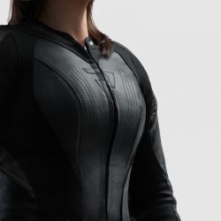 KURTKA MOTOCYKLOWA SKÓRZANA DAMSKA REBELHORN DIVA RS BLACK 
