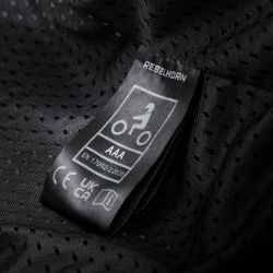 KURTKA MOTOCYKLOWA SKÓRZANA DAMSKA REBELHORN DIVA RS BLACK WHITE 