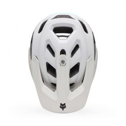 KASK ROWEROWY FOX DROPFRAME PRO GRID LIGHT GREY  ENDURO CROSS