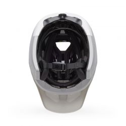 KASK ROWEROWY FOX DROPFRAME PRO GRID LIGHT GREY  ENDURO CROSS