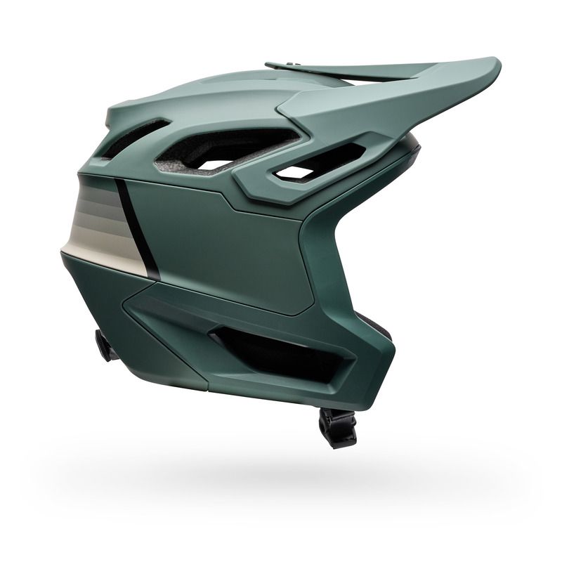 KASK ROWEROWY FOX DROPFRAME PRO GRID SAGE  ENDURO CROSS