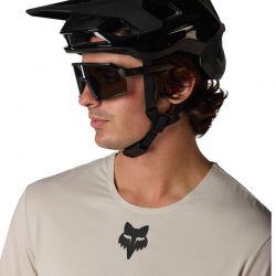 KOSZULKA ROWEROWA Z DŁUGIM RĘKAWEM FOX FLEXAIR CHALK  ENDURO CROSS