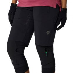 SPODENKI ROWEROWE DAMSKIE FOX FLEXAIR BLACK  ENDURO CROSS