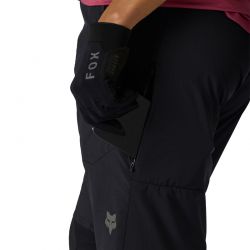 SPODENKI ROWEROWE DAMSKIE FOX FLEXAIR BLACK  ENDURO CROSS