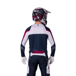 BLUZA MOTOCYKLOWA FOX FLEXAIR TACTILE WHITE  ENDURO CROSS