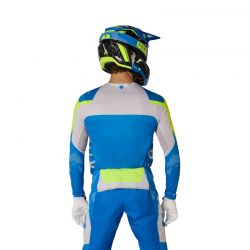BLUZA MOTOCYKLOWA FOX FLEXAIR TACTILE BLUE JEWEL  ENDURO CROSS