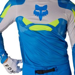 BLUZA MOTOCYKLOWA FOX FLEXAIR TACTILE BLUE JEWEL  ENDURO CROSS