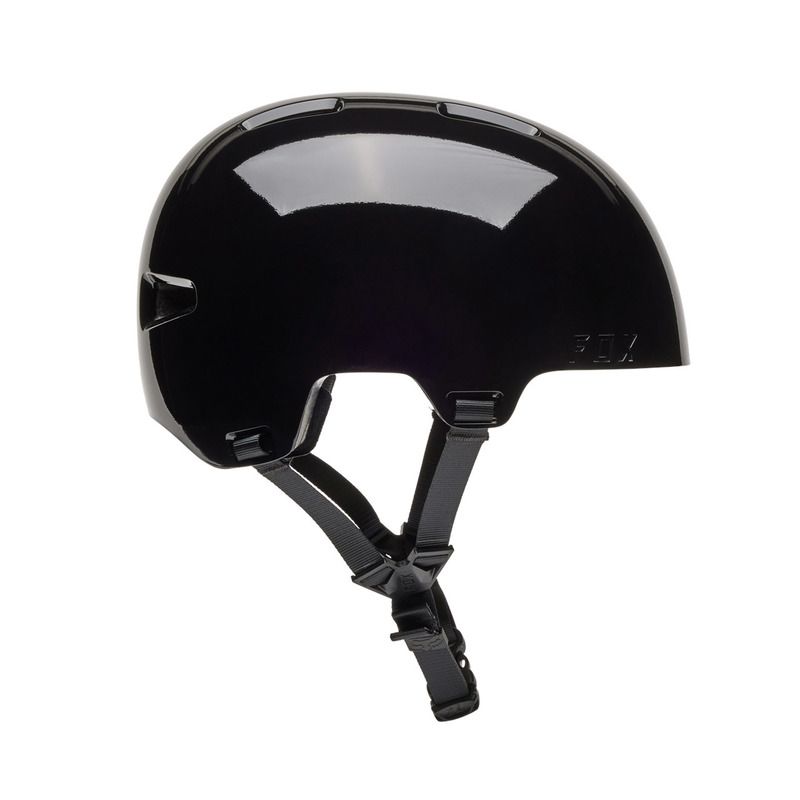 KASK ROWEROWY JUNIOR FOX FLIGHT SOLID BLACK OS ENDURO CROSS