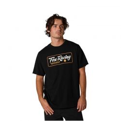 T-SHIRT FOX FUEL 195 ORIGINAL BLACK  ENDURO CROSS