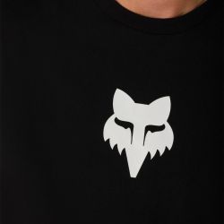 T-SHIRT FOX HEAD 195 ORIGINAL BLACK  ENDURO CROSS