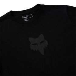 T-SHIRT FOX HEAD 195 ORIGINAL BLACK BLACK  ENDURO CROSS