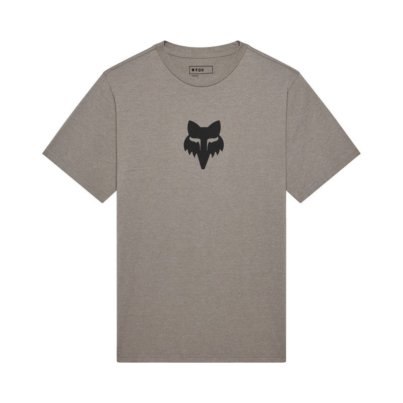 T-SHIRT FOX HEAD 195 ORIGINAL HEATHER GRAPHITE  ENDURO CROSS