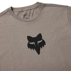 T-SHIRT FOX HEAD 195 ORIGINAL HEATHER GRAPHITE  ENDURO CROSS