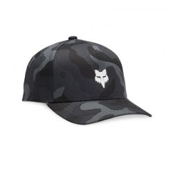 CZAPKA Z DASZKIEM JUNIOR FOX HEAD 110 SB BLACK CAMO  ENDURO CROSS