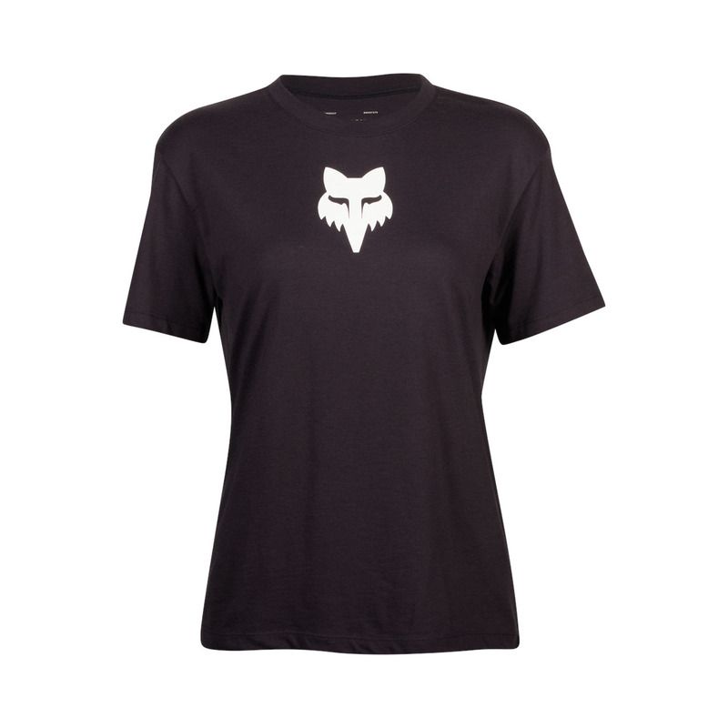 T-SHIRT DAMSKI FOX HEAD BLACK  ENDURO CROSS