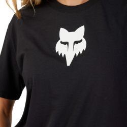 T-SHIRT DAMSKI FOX HEAD BLACK  ENDURO CROSS