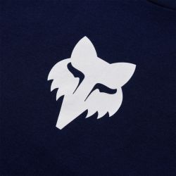 T-SHIRT JUNIOR FOX HEAD NAVY  ENDURO CROSS