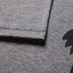 T-SHIRT JUNIOR FOX HEAD HEATHER DARK GREY  ENDURO CROSS