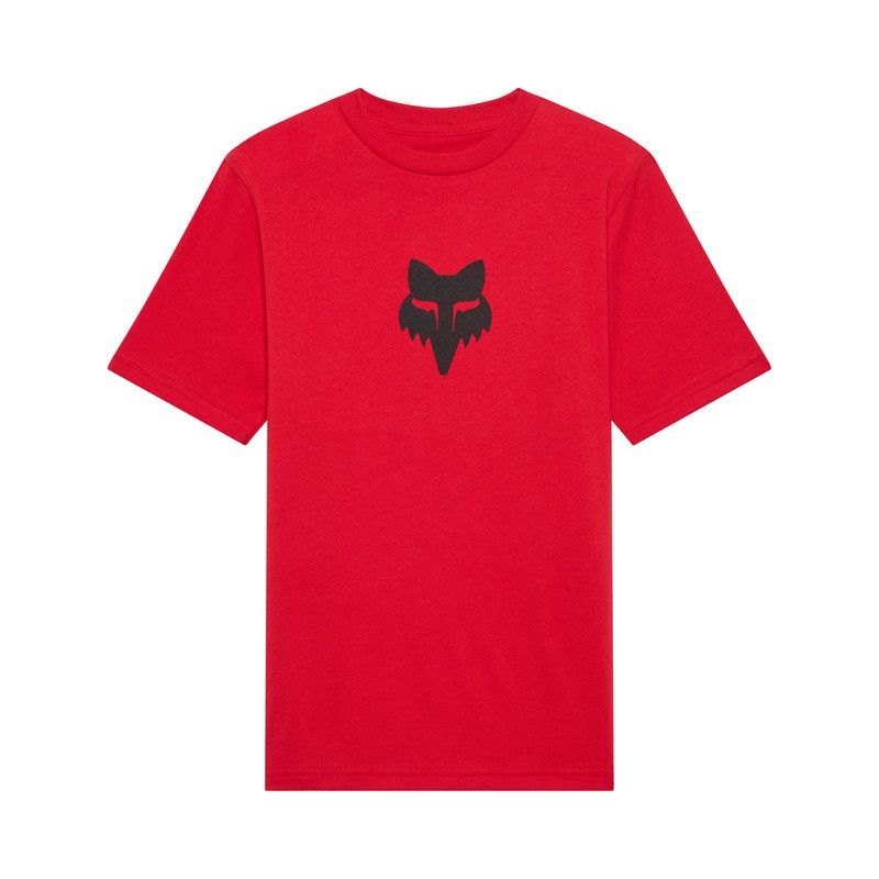 T-SHIRT JUNIOR FOX HEAD TIBETAN RED  ENDURO CROSS