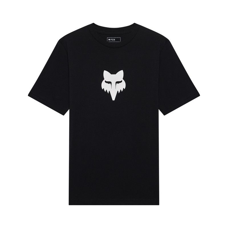 T-SHIRT JUNIOR FOX HEAD ULTRA BLACK  ENDURO CROSS